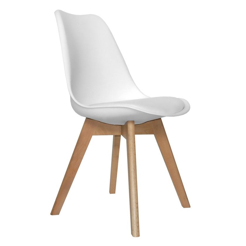 CHAISE NEW TOWER WOOD BLANCHE - Chaise Tower 