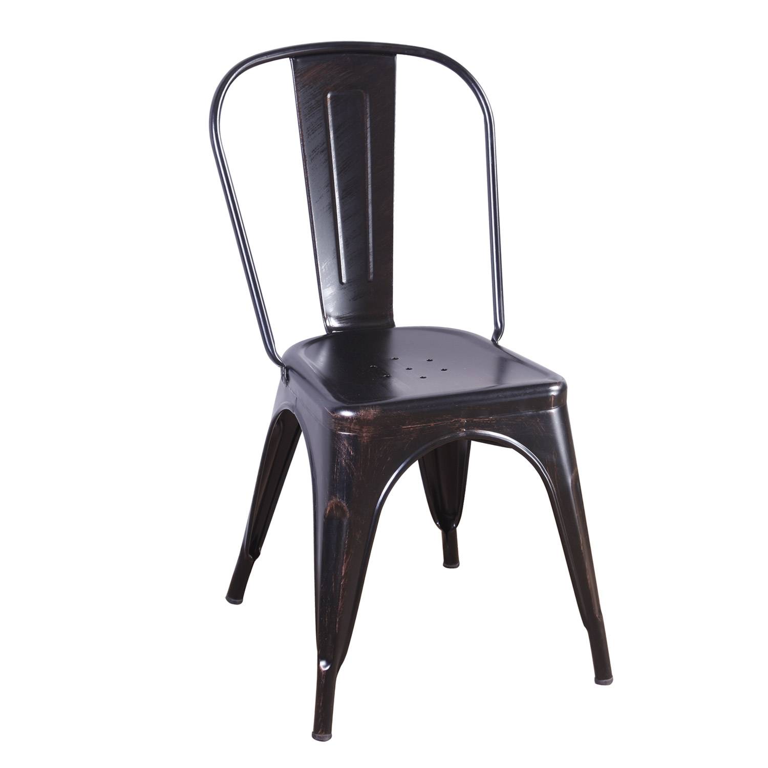 CHAISE LANK OLD NOIRE
