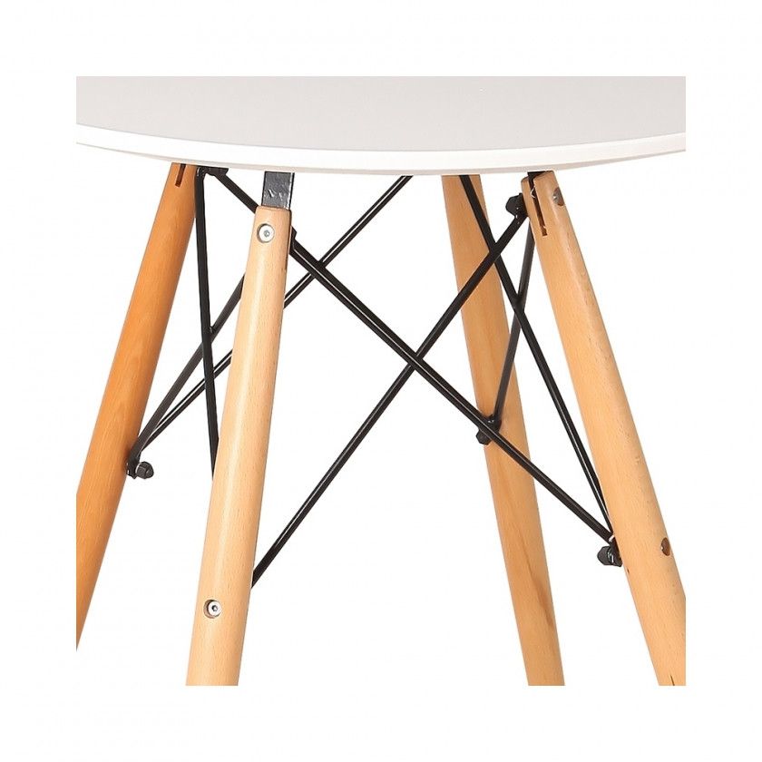 PACK TABLE TOWER WOOD BLANCHE Y 4 CHAISES TOWER WOOD BLANCHES