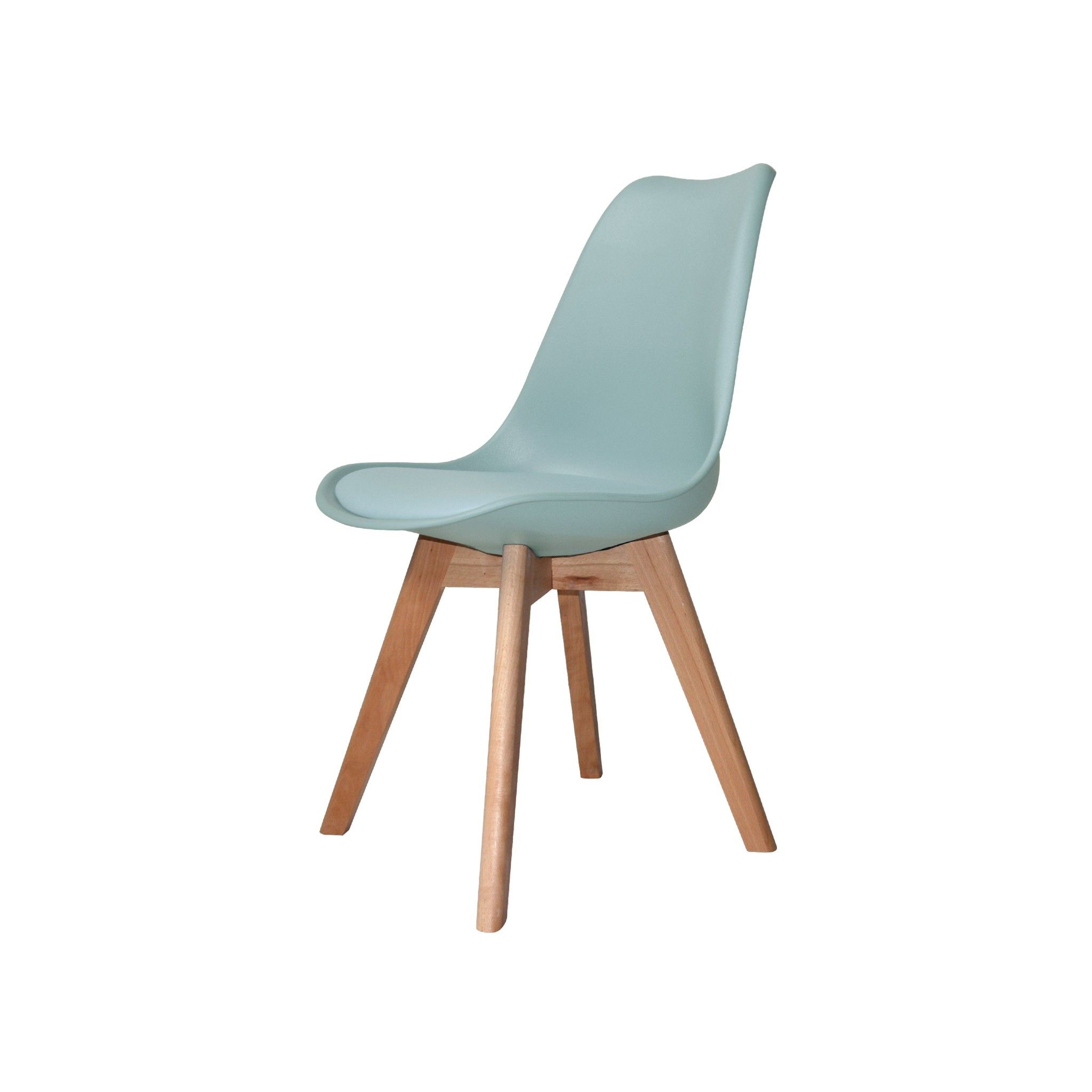 CHAISE NEW TOWER WOOD TURQUOISE - Chaises 