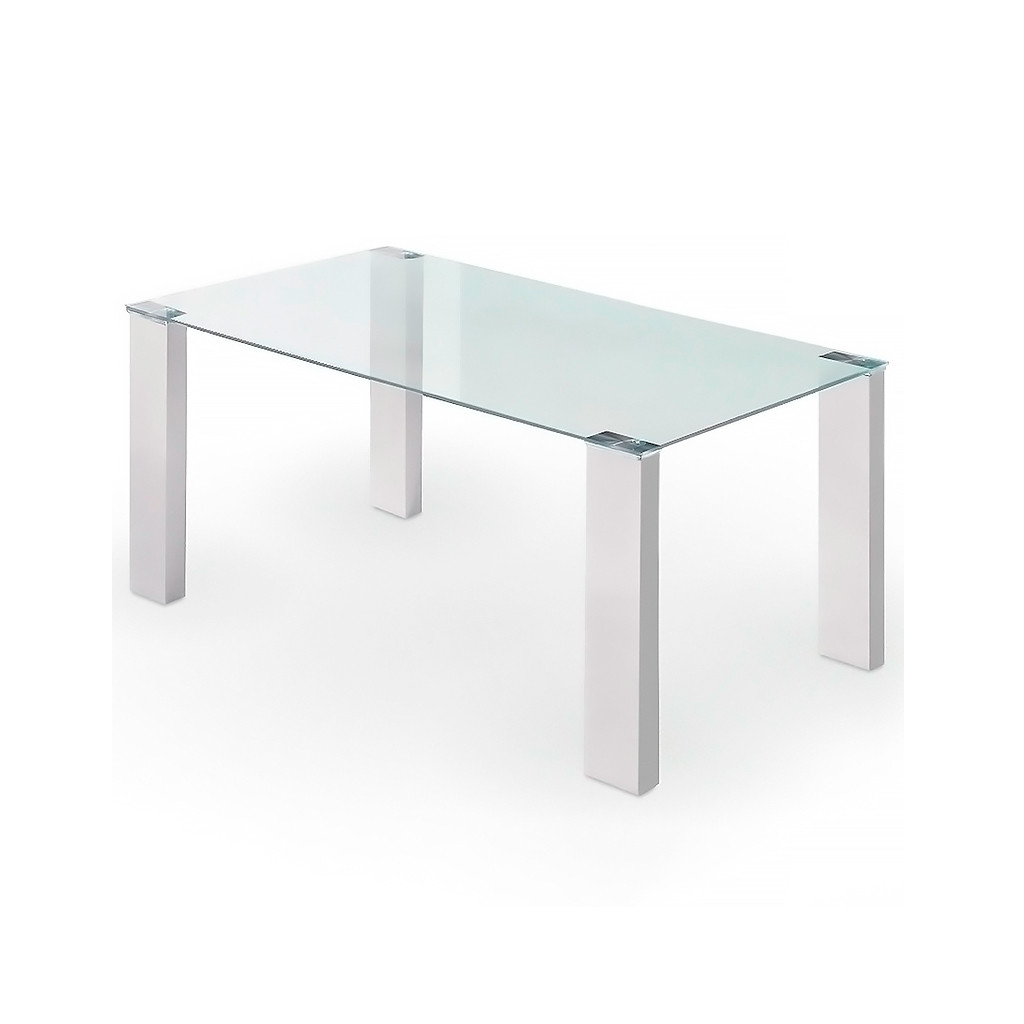TABLE A MANGER OSLO BLANCHE 160 CM