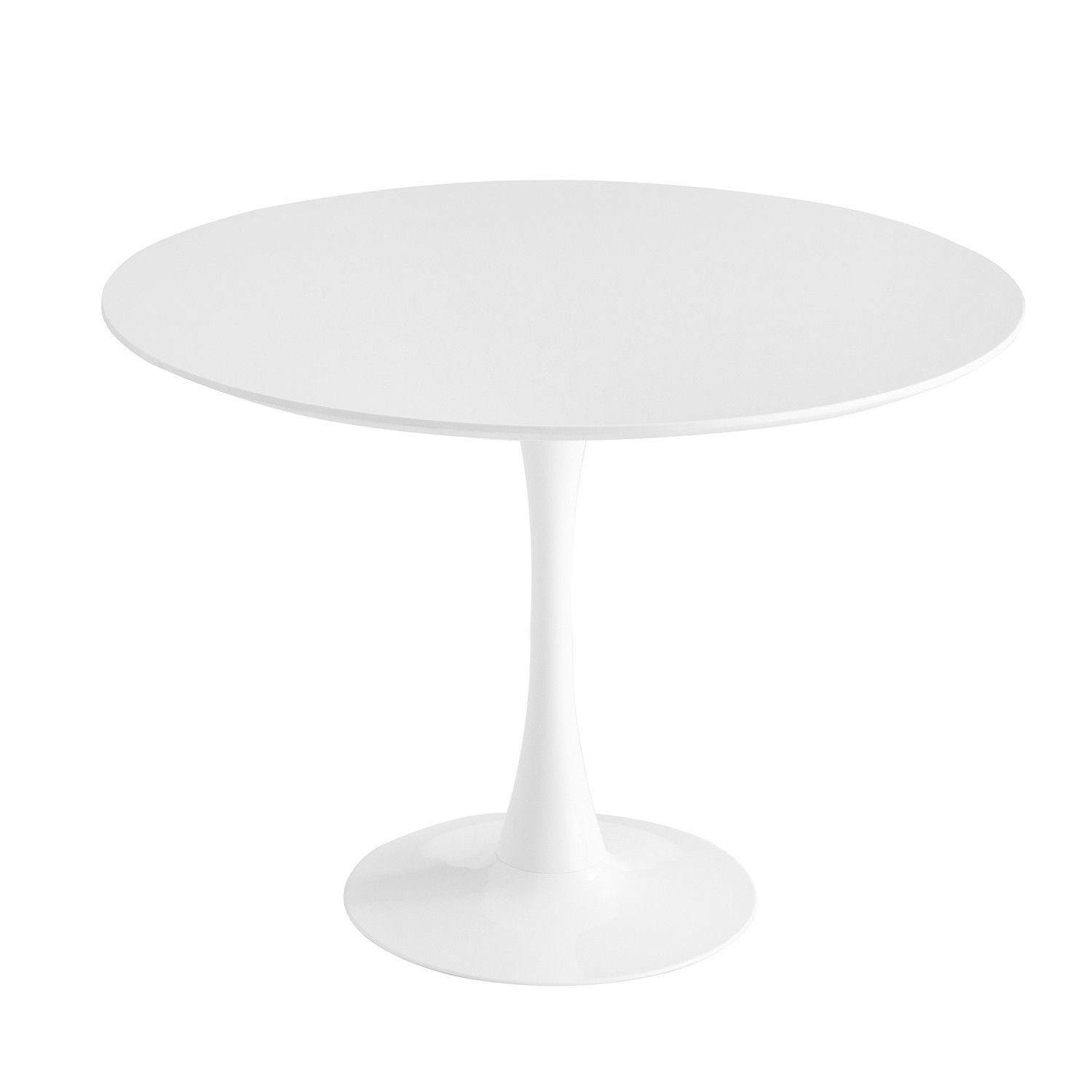TABLE RONDE IBIZA WHITE Ø90 CM