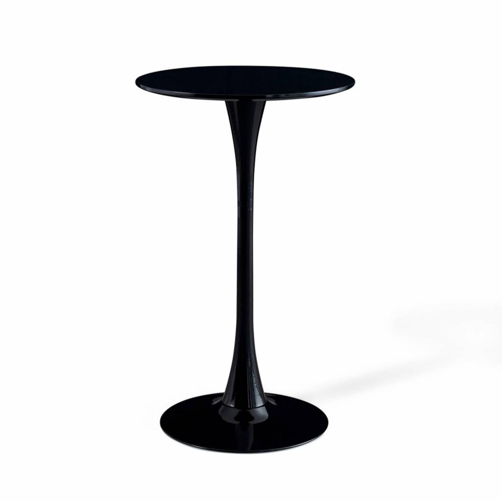TABLE HAUTE IBIZA BLACK Ø60 CM