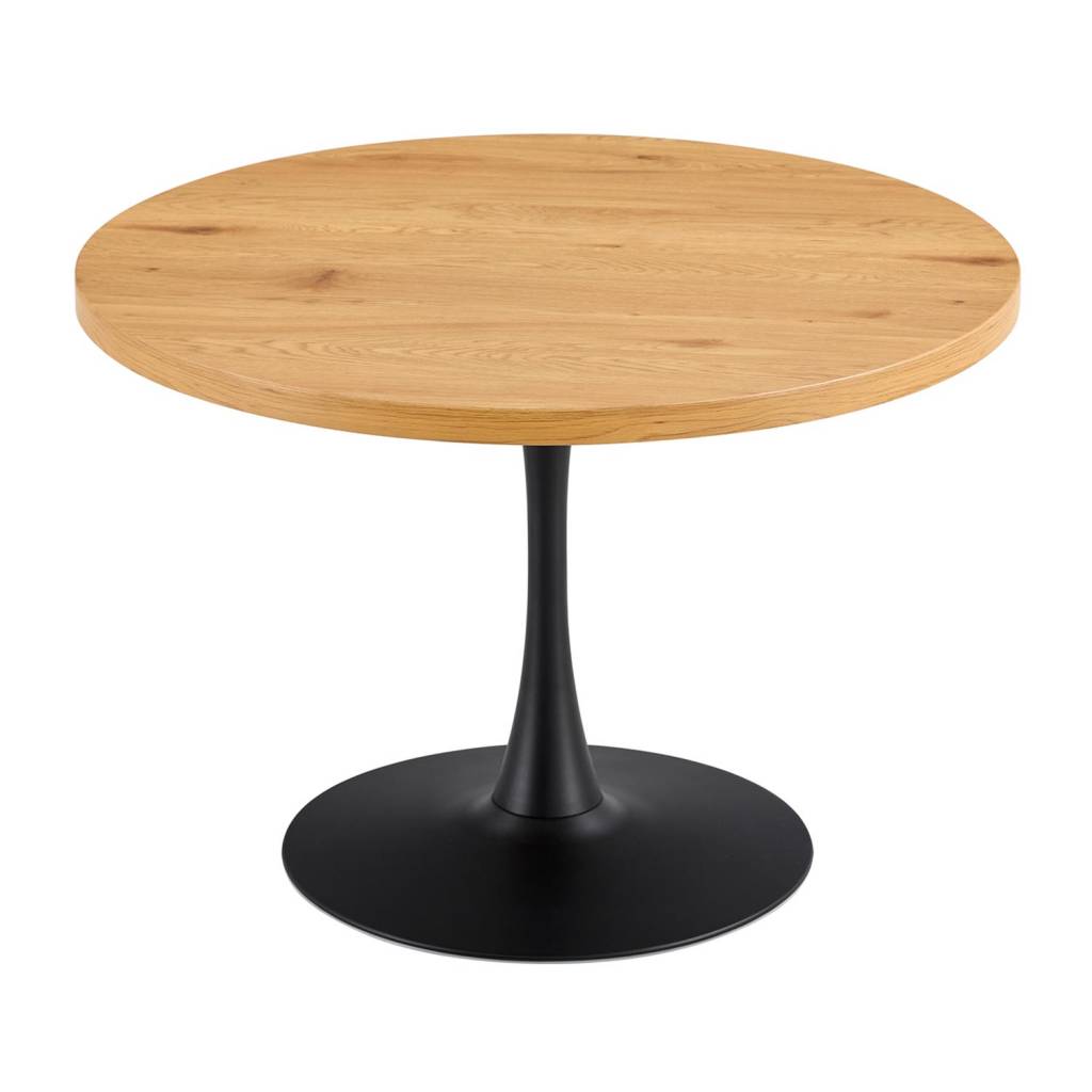 ODEON NATURE BLACK TABLE 110 Ø - Tables rondes 